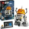 LEGO Star Wars 75416 Ahsoka Astromech-Droide Chopper (C1-10P) Figur - Spielzeug mit beweglichem Kopf, abnehmbaren Armen und Mittelrad - Geschenk f... - Bunt
