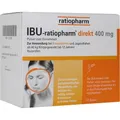 IBU-RATIOPHARM direkt 400 mg Pulver zum Einnehmen 20 St. PZN 11722423