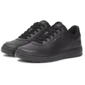 Tommy Hilfiger BASKET CORE LITE LTH BLOCK Sneaker, Freizeitschuh, Halbschuh, Schnürschuh mit seitlicher Logoverzierung schwarz 44 EU