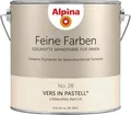 Alpina Feine Farben Wandfarbe No. 28 Vers in Pastell - liebevolles apricot 2,5 L