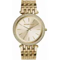 MICHAEL KORS Quarzuhr DARCI MK3191, Armbanduhr, Damenuhr, Glassteine, Edelstahlarmband goldfarben