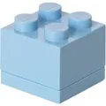 LEGO Mini Box 4 hellroyalblau, Aufbewahrungsbox blau