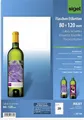 Sigel DE160 Flaschenetiketten 80 x 120mm Papier Weiß 20 St. Permanent haftend Tintenstrahldrucker