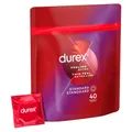 Kondome Extra-Dünn Durex - Kondome Thin Feel Extra Lube - 40 Stück