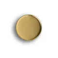 4 goldene Magnete ca. 2,3x0,9cm extra stark 11234 Zeller