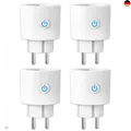 ANTELA WLAN Smart Steckdose mit Strommessung 16A, Smart Home Steckdose