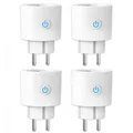 ANTELA WLAN Smart Steckdose mit Strommessung 16A Smart Home Alexa/Google Home