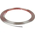 Eufab - Zierleiste Universal Chrom 3,65m X 3,5mm Schilderhalter & Aufkleber
