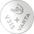 Varta Knopfzelle V315 / SR67 / SR716, 20 mAh