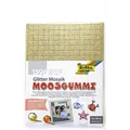 Folia Glitter Moosgummi Mosaik, selbstklebend, 6 Bögen, ca. 15 x 20 cm, 2 mm