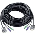 ATEN KVM Anschlusskabel [2x PS/2-Stecker, SPHD-15-Stecker - 2x PS/2-Stecker, SPHD-15-Stecker] 10.00 m Schwarz