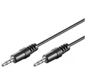 Ampire W51658 - Klinkenkabel 3.5mm, Stecker auf Stecker, 1.5m, 3-polig