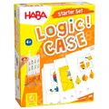 HABA Logic! CASE Starter Set 4+, Logik- & Knobelspiel für Kinder ab 4 Jahren, Rätselspiel für 1 Spieler, Reisespiel für unterwegs, Solospiel mit Selbst-Check – 1306118001