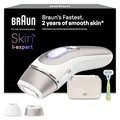 Braun Smart IPL Geräte Haarentfernung Skin i·expert 7, PL7147, Weiß/Rosegold - Alternative Laser Haarentfernung für Zuhause, Dauerhafte Haarentfernung, Inkl. Etui, Venus Rasierer Und 2 Aufsätze