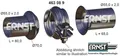 ERNST 463089 Reparatursatz für Abgasrohr