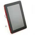 Pimoroni Pibow Frame für Raspberry Pi Touch Display 2, Schutzrahmen, 2 Standfüße, Coupe Red