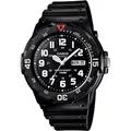 CASIO Timeless Collection Uhr MRW-200H-1BV | Schwarz/Rot
