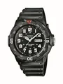 Casio Collection Armbanduhr > Resin schwarz Analog > MRW-200H-1BVEG