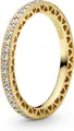 Pandora Fingerring Funkeln und Herzen Ring 168655C01 Damenring