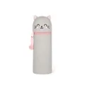 Legami 2-in-1 Federmäppchen aus Silikon - Kawaii - Katze