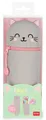 Legami - Kawaii 2-in-1 Schulmäppchen aus weichem Silikon, Kitty-Thema, Stif ...