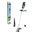 Bosch Akku-Freischneider AdvancedBrushCut 36V-23-750 (für anspruchsvolleres Freischneiden; 36-Volt-System; Schnittkreisdurchmesser: 33 cm (Faden), 23 cm (Messer);1 x Akku 2,0 Ah und Ladegerät