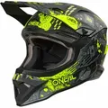 Oneal 1SRS VIBRANT Motocross Helm, schwarz-gelb, Größe 2XL für Männer