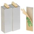 Neodym Magnete 12 Stück  KlebeMagnete selbstklebend  30x10x1mm  hochwertige N...