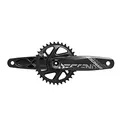 Truvativ 00.6118.605.001 Kurbelgarnitur Desc.Downhill DUB83 170mm o.Dub-Lager,10-11f.alu,sw,34Z.X-Syn2,DM (1 Set)