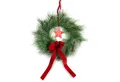 Gartenpirat Adventskranz Weihnachtskranz Türkranz künstlich, Tür & Fenster, Kiefer-Optik, Naturgetreue Tannenoptik, wiederverwendbar, individuell dekorierbar