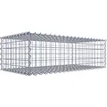 Gabiona Spiralgabione, LxHxT: 100 x 30 x 50 cm - silberfarben