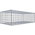 Gabiona Gabionenkorb 30 cm x 100 cm x 50 cm Maschenw 5 cm x 5 cm