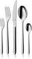 WMF Besteck Set Flame 6 Personen 30tlg Cromargan Edelstahl, Löffel, Gabel Messer