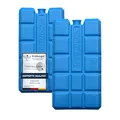 VonBueren 2-24 Kühlakkus für Kühltasche 12h Lange Kühlung | ca. 200 g je Kühlakku | ca. 8,1 x 15,2 x 2,2 cm | auch für Kühlbox (2)