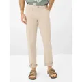 5-Pocket-Hose BRAX "Style CADIZ", Herren, Gr. 36, Länge 32, beige, 78% Baumwolle, 19% Lyocell, 3% Elasthan, Hosen