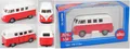 Siku Super 2361 VW Transporter 1200 Kombi (1. Gen., Typ 2 T1) weiß/rot 1:50