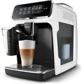 Philips Kaffeevollautomat 3200 Series, 5 Kaffeespezialitäten, LatteGo Milchsystem, Touchdisplay, Weiß (EP3243/50) - Weiß