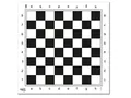 Cayro – Professionelles Schachbrett – Schwarz und Weiß – Kunststoffbrett – Größe 45 x 45 cm – Tadellose Verarbeitung – Elegantes Design – Widerstandsfähig und langlebig