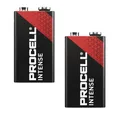 PROCELL Duracell Procell Intense Blockbatterie Batterie 9V 6LR61  2 SETS