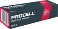 10 Duracell Procell Intense 1.5 9V Block Alkaline Batterien im 10er Karton