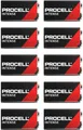 Duracell Procell Intense E-Block, 9V Alkaline Batterie, 6LR61 MN1604, 10er-Pack