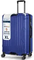 4FLY Aluminium-Rahmen Hartschalen Reisekoffer XL 77 cm (103L) aus PC+ABS – mit TSA-Schloss, 4 Spinner-Doppelrollen, Reisegepäck