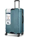 4FLY Aluminium-Rahmen Hartschalen-Reisekoffer Ultraleicht XL - Groß 77cm (103L) - Aufgabegepäck Koffer mit TSA-Schloss, 4 Spinner-Doppelrollen & Aluminium-Teleskopgriff, Trolley Reisegepäck