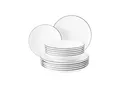 Seltmann Weiden Tafelservice rund Lido Black Line 12er Set