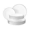 Seltmann Weiden Tafelservice 12-tlg Lido Black Line