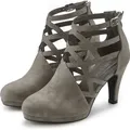 LASCANA Stiefelette Stiefel, Boots, grau Größe 36 - Grau - 36