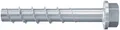 Fischer 536854 Betonschraube 8mm 90mm Außensechskant, TX 50St.
