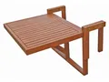 Balkontisch Barkeley 985089, hängend, braun, 64 x 65 x 44/52 cm - B