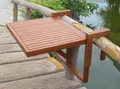 Garden Pleasure Balkonhängetisch BERKELEY Eukalyptus 65cm Balkontisch Hängetisch