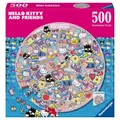 Ravensburger Hello Kitty & Friends Rundes 500-Teile-Puzzle Spiel Für Alter 10+